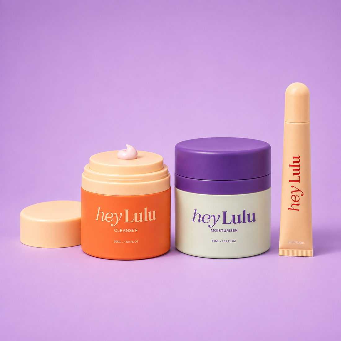 Skincare trio set with free gift